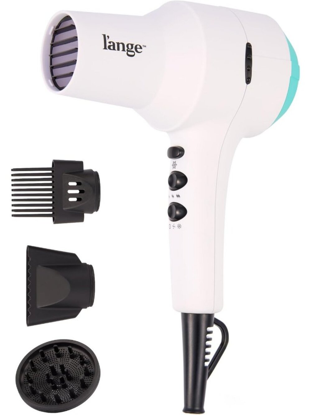 Powerful 1875W Ionic Hair Dryer with Diffuser & Concentrator | Fast Drying